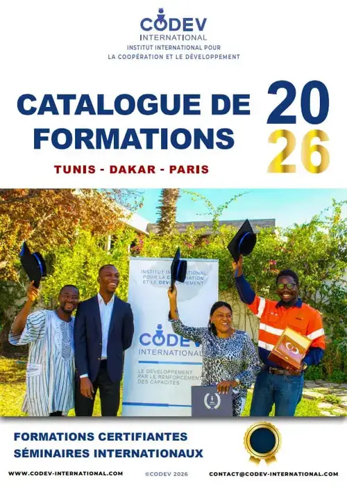 Catalogue Formations 2026